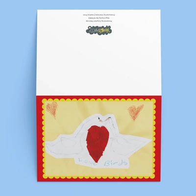  Ha Card Love Birds 01