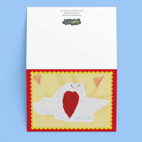  Ha Card Love Birds 01
